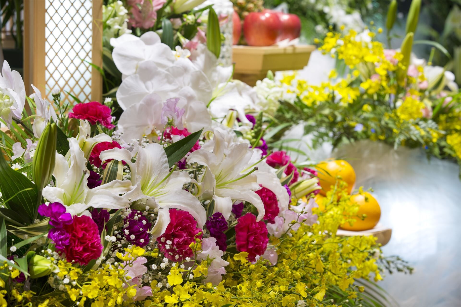 供花